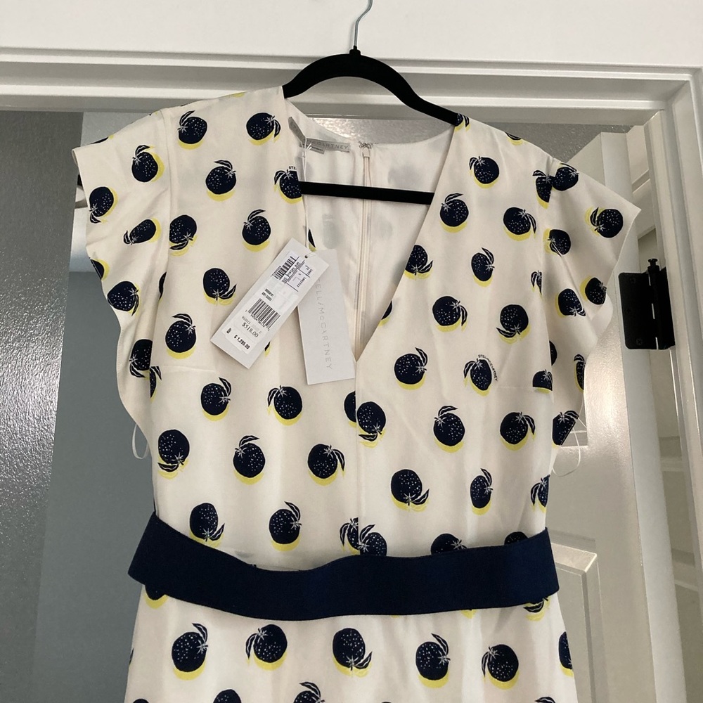 Stella McCartney
fruit print short-sleeve dress